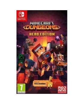 JEU SWITCH MINECRAFT DUNGEONS - HERO EDITION