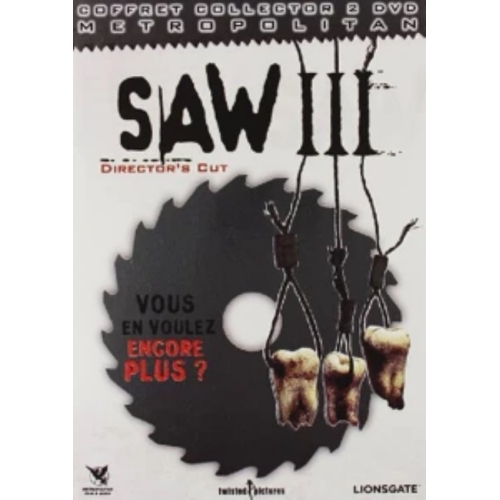 Saw III Édition Collector DVD 
