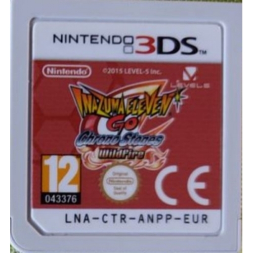 INAZUMA ELEVEN GO CHRONO STONES 3DS Brasier LOOSE 