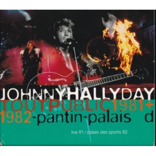 JOHNNY HALLYDAY  Tout Public 1981-1982 cd 