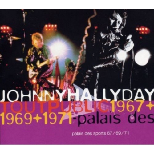 JOHNNY HALLYDAY  Tout Public 1967-1969-1971 cd 