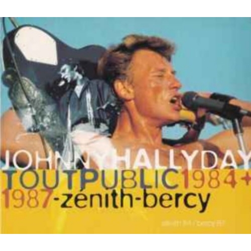 JOHNNY HALLYDAY TOUT PUBLIC 1984+1987-ZENITH-BERCY CD 