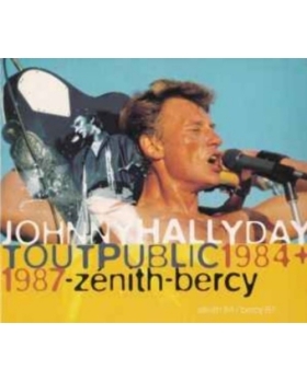 JOHNNY HALLYDAY TOUT PUBLIC 1984+1987-ZENITH-BERCY CD 