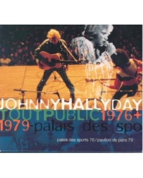 Johnny Hallyday Tout Public 1976-1979 cd 