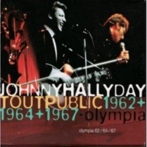JOHNNY HALLYDAY Tout Public 1962-1964-1967 cd 