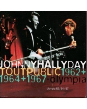 JOHNNY HALLYDAY Tout Public 1962-1964-1967 cd 