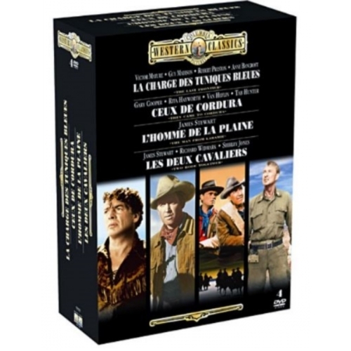 Columbia Western Classics La charge des tuniques bleues + Ceux du Cordura + L'homme de la plaine +