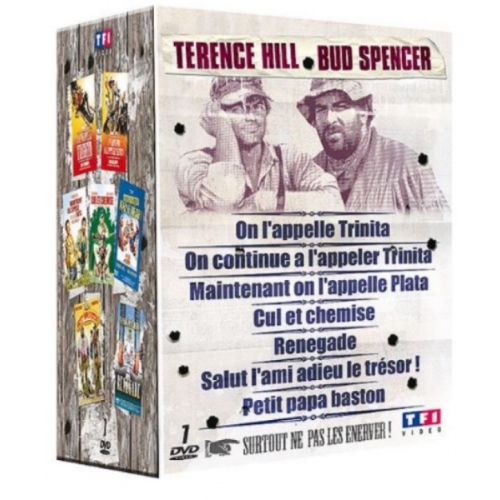 Terence Hill & Bud Spencer-Coffret Continue Trinita + Maintenant on l'appelle Plata + Cul et Chemise