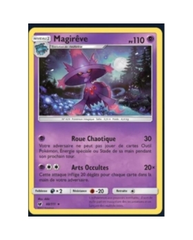 CARTE POKEMON MAGIREVE 40/111 PV110