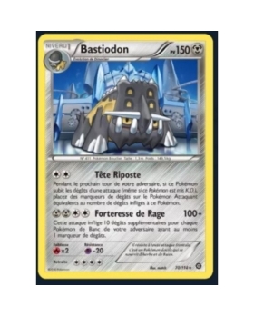 CARTE POKEMON BASTIODON 70/114 PV150