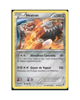 CARTE POKEMON HEATRAN 63/119 PV130
