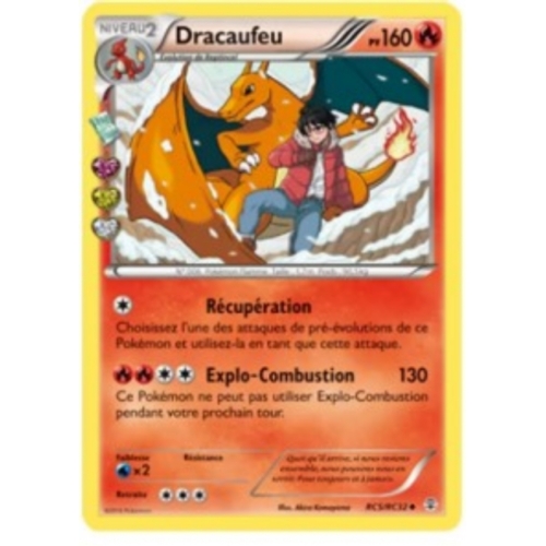 CARTE POKEMON DRACAUFEU RC5/RC32 PV160