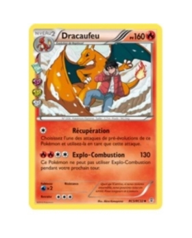 CARTE POKEMON DRACAUFEU RC5/RC32 PV160