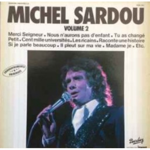 Michel Sardou – Volume 2 VYNILE 33T