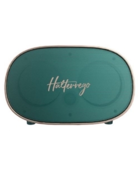 Halterrego Enceinte Bluetooth Style rétro O-HALENCRT Couleur Verte 6W RMS SD/AUX