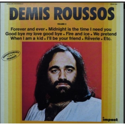 Demis Roussos – Demis Roussos Volume 2 VYNILE 33T