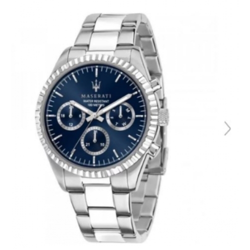 Montre Homme Maserati Competizione R8853100022 Cadran Bleu