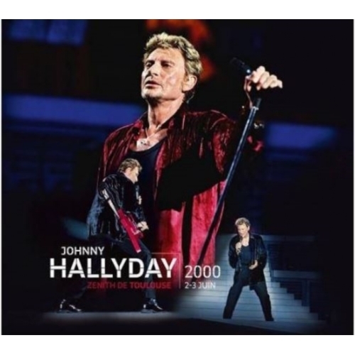 JOHNNY HALLYDAY Live au Zénith de Toulouse-Juin 2000 CD 