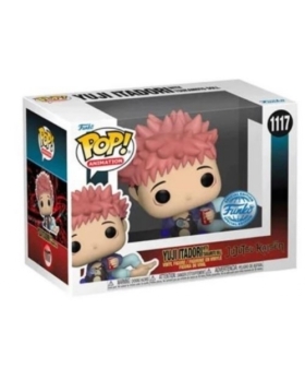 Figurine Funko Pop - Jujutsu Kaisen - Itadori avec Tsukamoto peluche N°1117