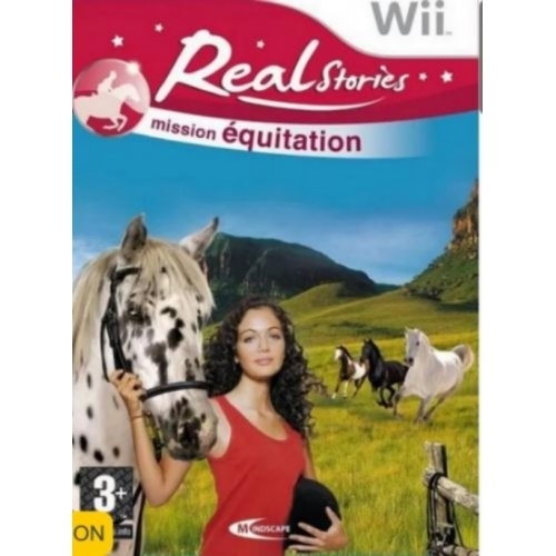 REAL STORIES : MISSION EQUITATION - WII - AVEC NOTICE