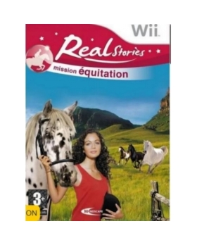 REAL STORIES : MISSION EQUITATION - WII - AVEC NOTICE