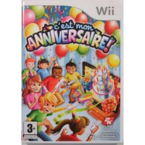 C'EST MON ANNIVERSAIRE - WII SANS NOTICE