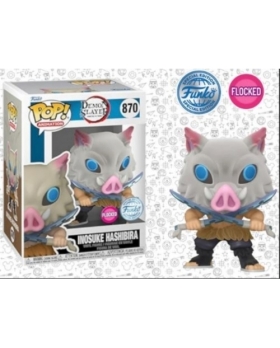 DEMON SLAYER INOSUKE HASHIBIRA POP 870 FLOCKED 