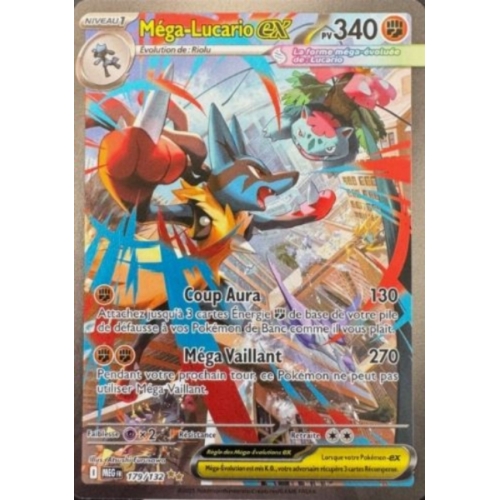 MEGA-LUCARIO EX PV340 179/132