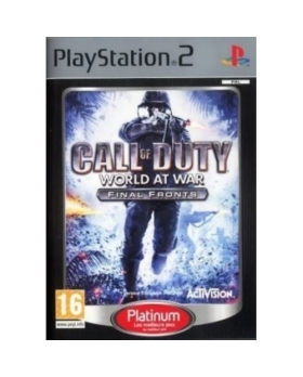 CALL OF DUTY WORLD AT WAR FINAL FRONTS PS2 AVEC NOTICE 