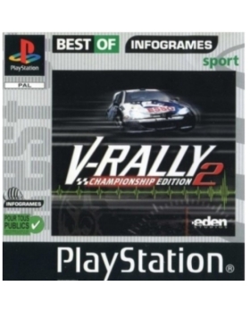 V-Rally 2 Championship Edition PS1 AVEC NOTICE 