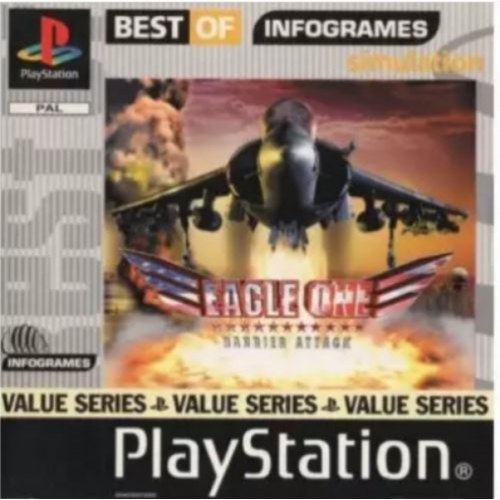 Eagle One Harrier Attack PS1 AVEC NOTICE 