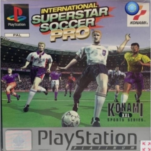 International Superstar Soccer Pro Platinum PS1 AVEC NOTICE 