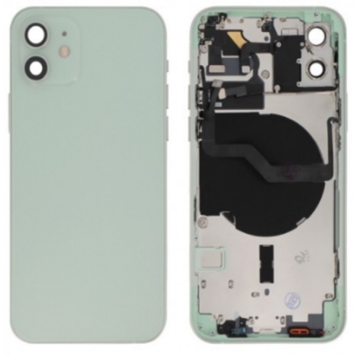 REMPLACEMENT CHASSIS IPHONE 12 VERT + MONTAGE 