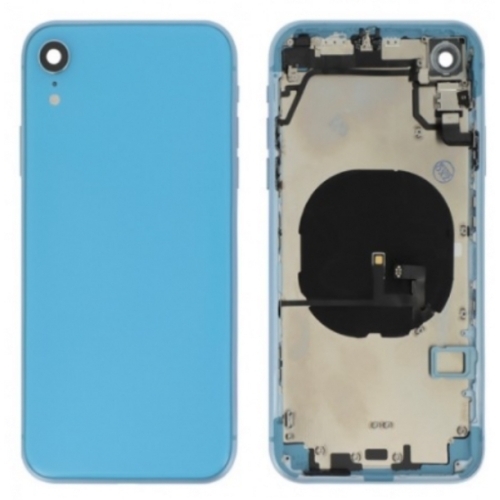 REMPLACEMENT CHASSIS IPHONE XR BLEU + MONTAGE 