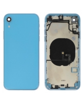 REMPLACEMENT CHASSIS IPHONE XR BLEU + MONTAGE 
