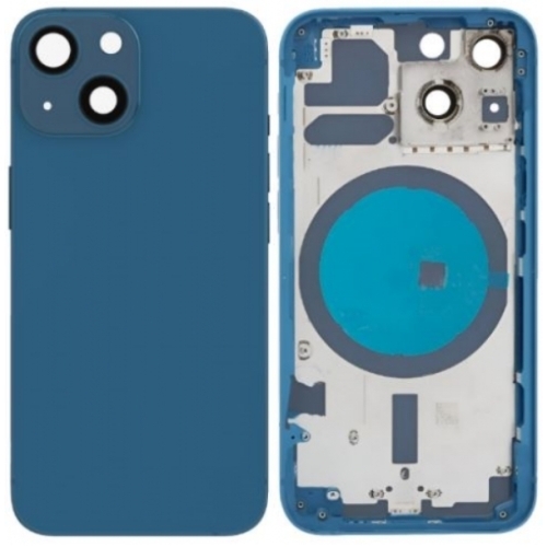 REMPLACEMENT CHASSIS IPHONE 13 MINI BLEU + MONTAGE