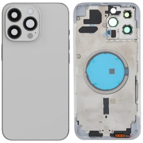 REMPLACEMENT CHASSIS IPHONE 13 PRO SILVER + MONTAGE