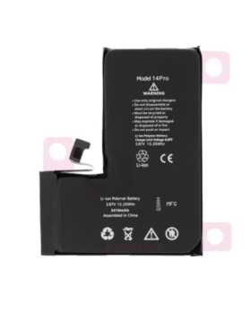 REMPLACEMENT Batterie DIAGNOSTICABLE BATTERIE100%  Apple iPhone 14 Pro + MONTAGE 