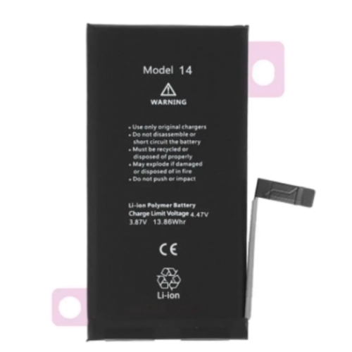 REMPLACEMENT Batterie DIAGNOSTICABLE BATTERIE100%  Apple iPhone 14 + MONTAGE