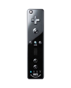 WII MOTE NOIRE AVEC MOTION PLUS