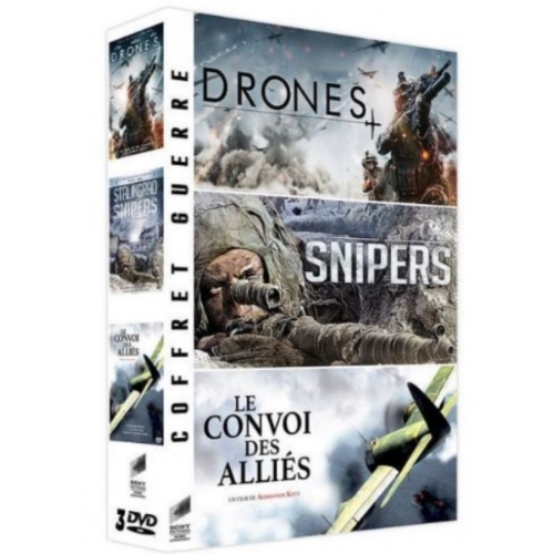 Coffret Guerre - Drones + Le convoi des alliés + Stalingrad Snipers