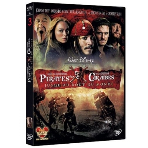 PIRATES DES CARAIBES JUSQU'AU BOUT DU MONDE DVD