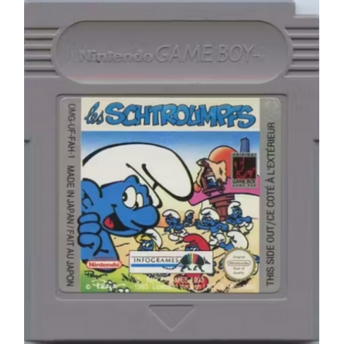 Les Schtroumpfs Game Boy Loose 