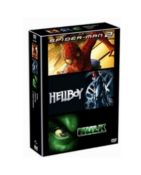 Spider-Man 2 + Hellboy + Hulk - Tripack 3 DVD