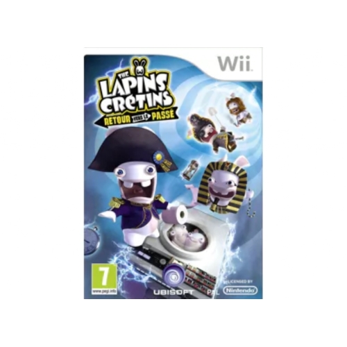 The Lapins Crétins Retour vers le Passé Wii AVEC NOTICE