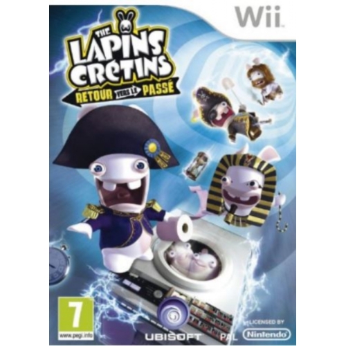 Les Lapins Crétins - La grosse aventure wii avec notice 