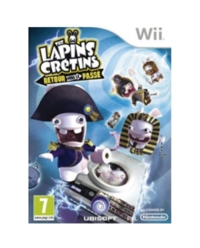 Les Lapins Crétins - La grosse aventure wii avec notice 