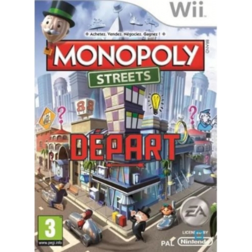 MONOPOLY STREETS WII AVEC NOTICE 