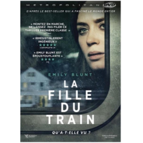 La fille du train DVD 