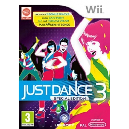 JUST DANCE 3 EDITION SPECIALE WII AVEC NOTICE